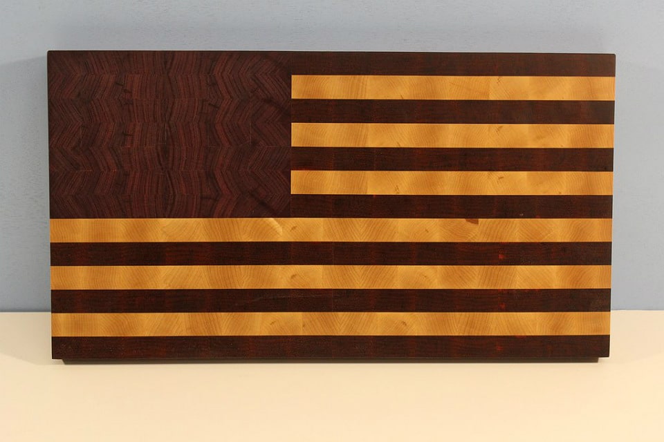 American Flag Cutting Board