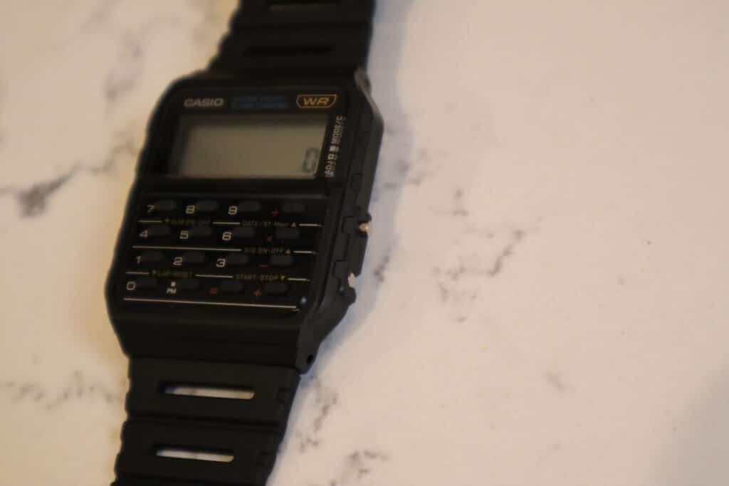 Casio Databank CA53W-1: Calculator