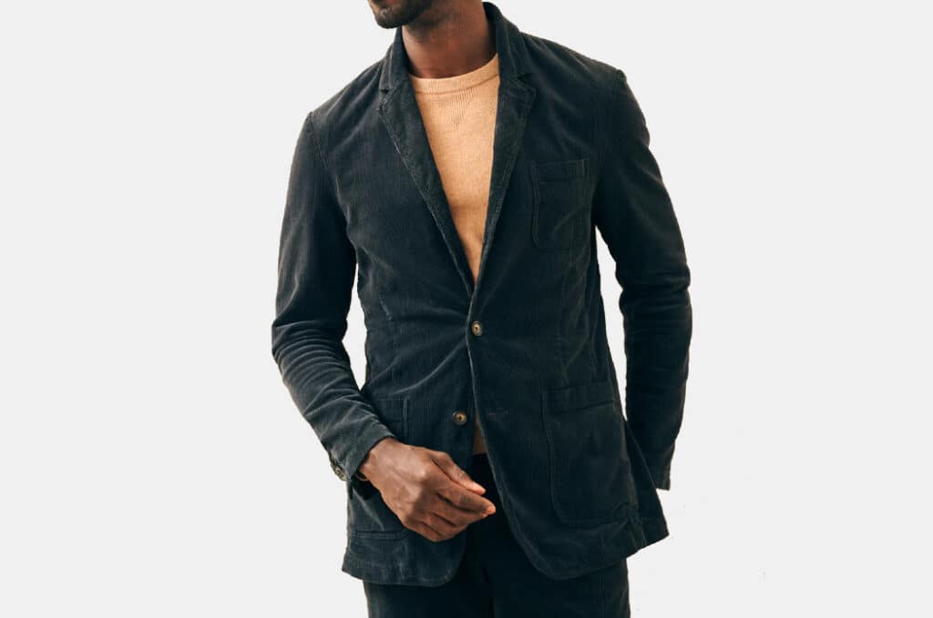 Faherty Stretch Corduroy Blazer