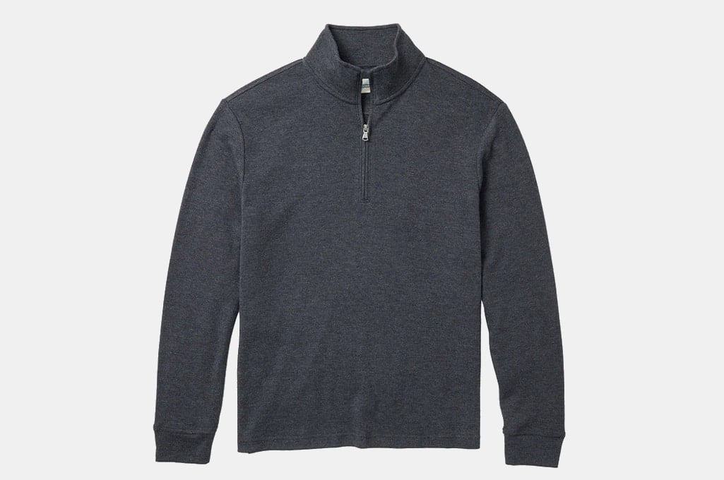 Fair Harbor Larchmont Seawool Quarter Zip