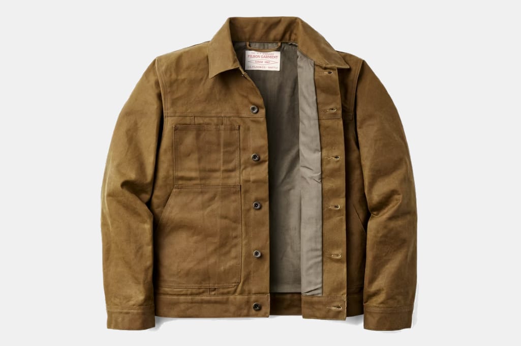 Filson Tin Cloth Short Lined Cruiser Jacket