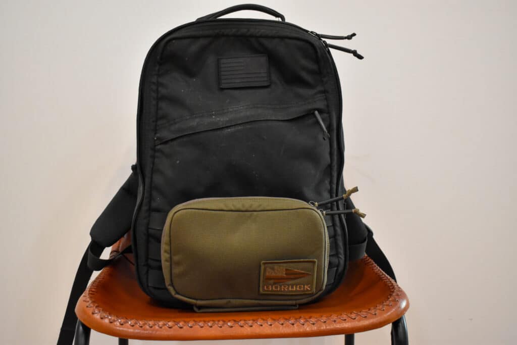 Review: GoRuck GR1 Field Pocket: Attached To GR1 Backpack