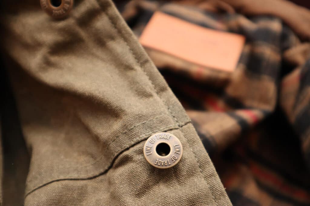 Hands-On: Line of Trade Waxed Ranch Jacket Hardware