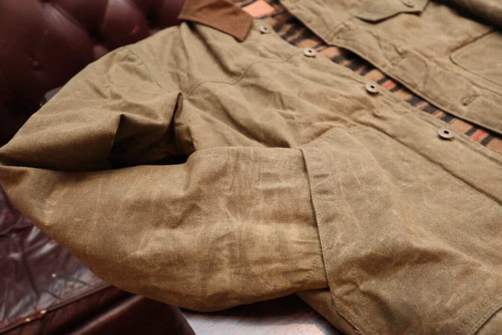 Hands-On: Line of Trade Waxed Ranch Jacket Flat Lay