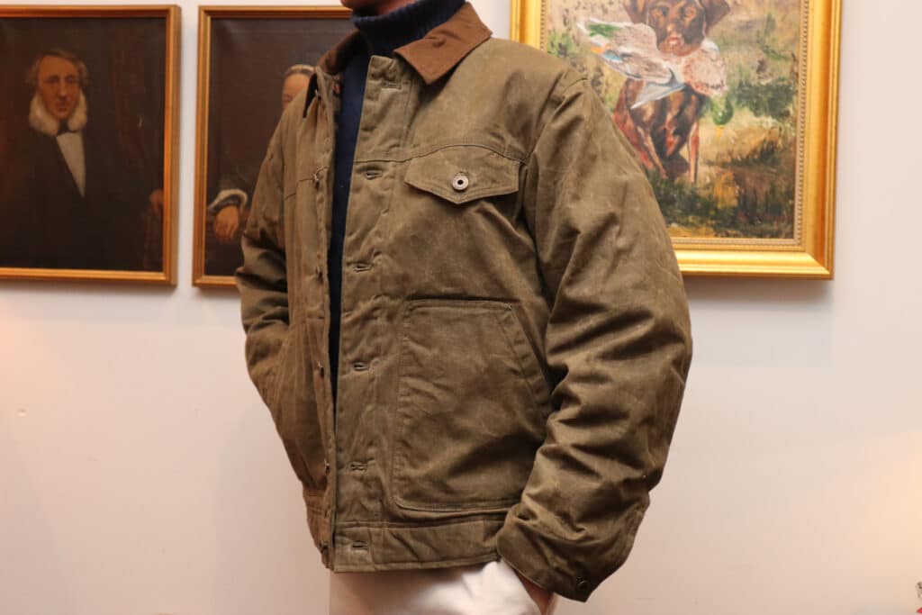 Hands-On: Line of Trade Waxed Ranch Jacket Side View