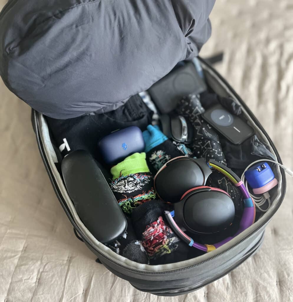 Peak Design Travel Backpack Pockets