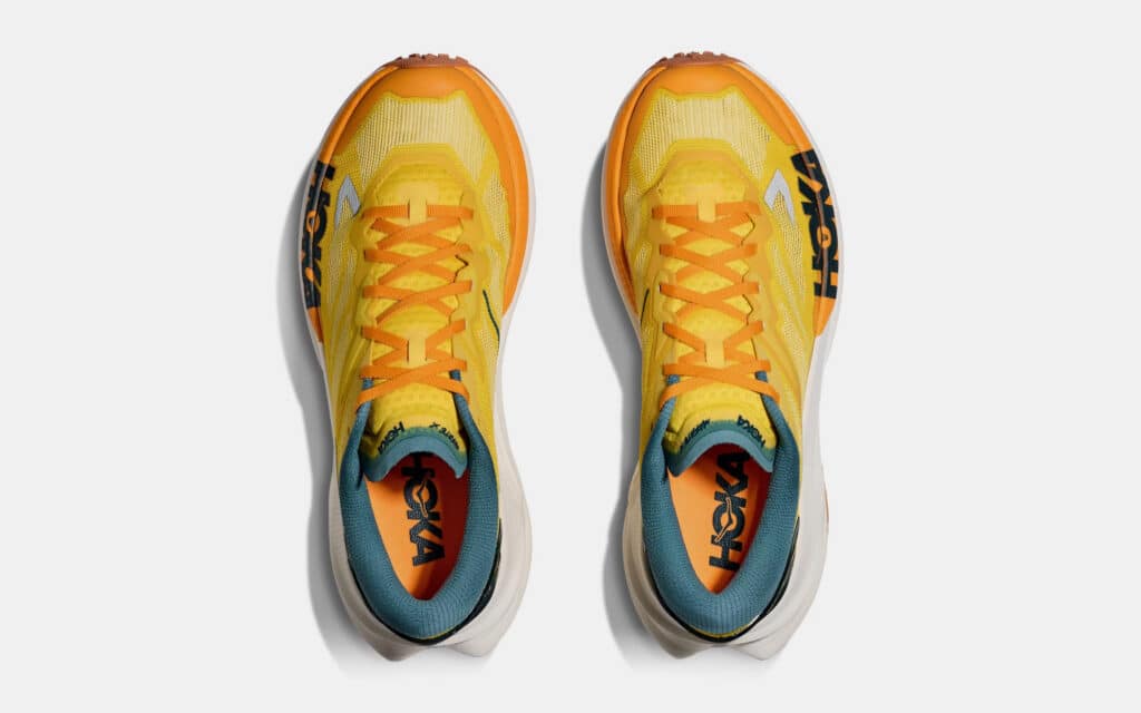 Hoka Mafate X Trail Running Sneaker Pair