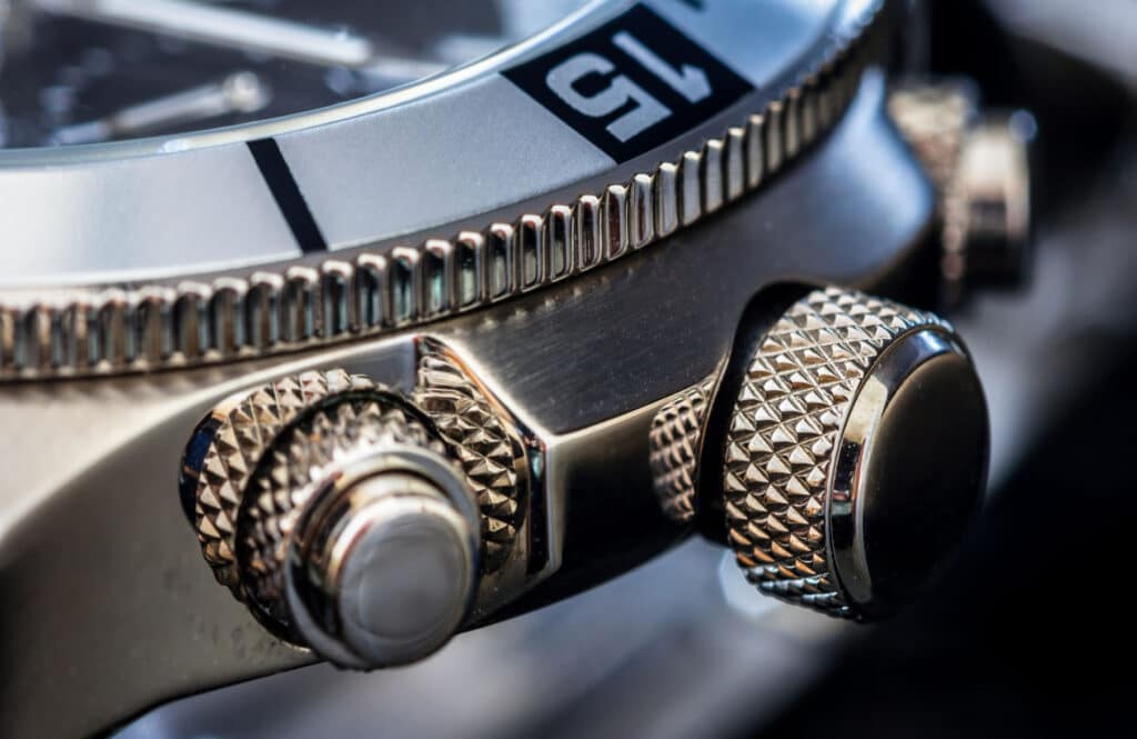 How To Use a Chronograph Watch: The Crown