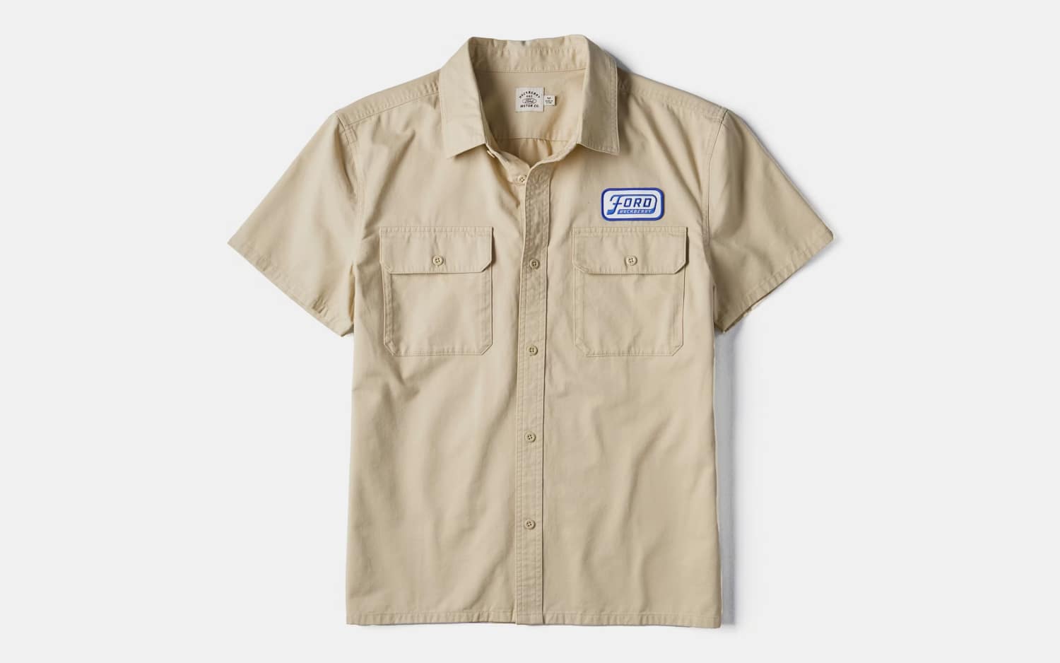 Huckberry x Ford Short Sleeve Shop Shirt