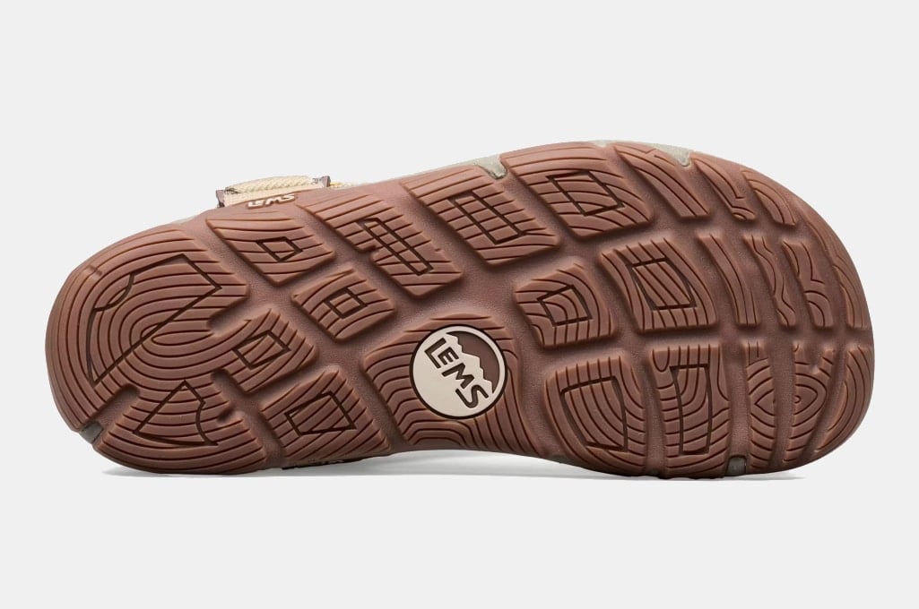 Lems Switchback Leather Sandal Outsole Tread