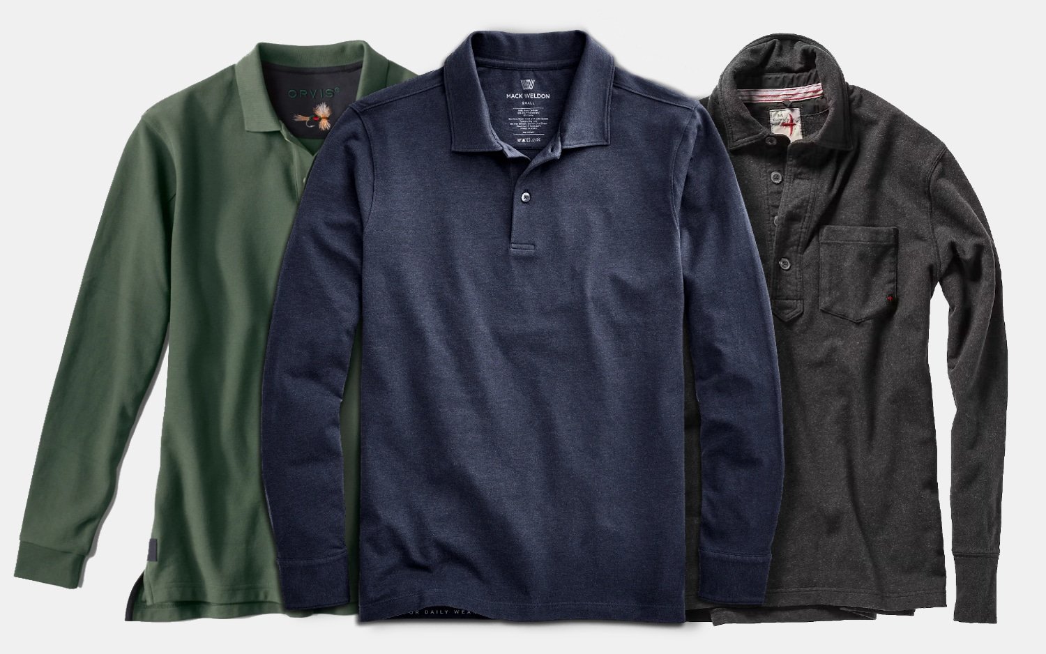 The Best Long Sleeve Polo Shirts To Wear This Fall