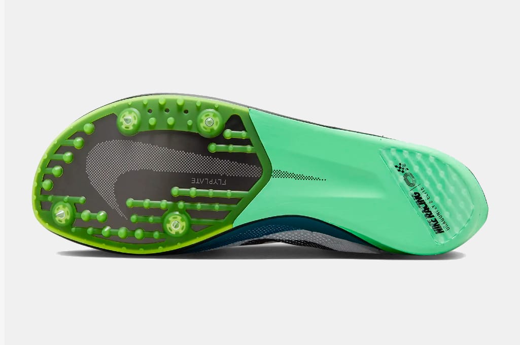 Nike Dragonfly 2 Elite Distance Track Spikes Bottom