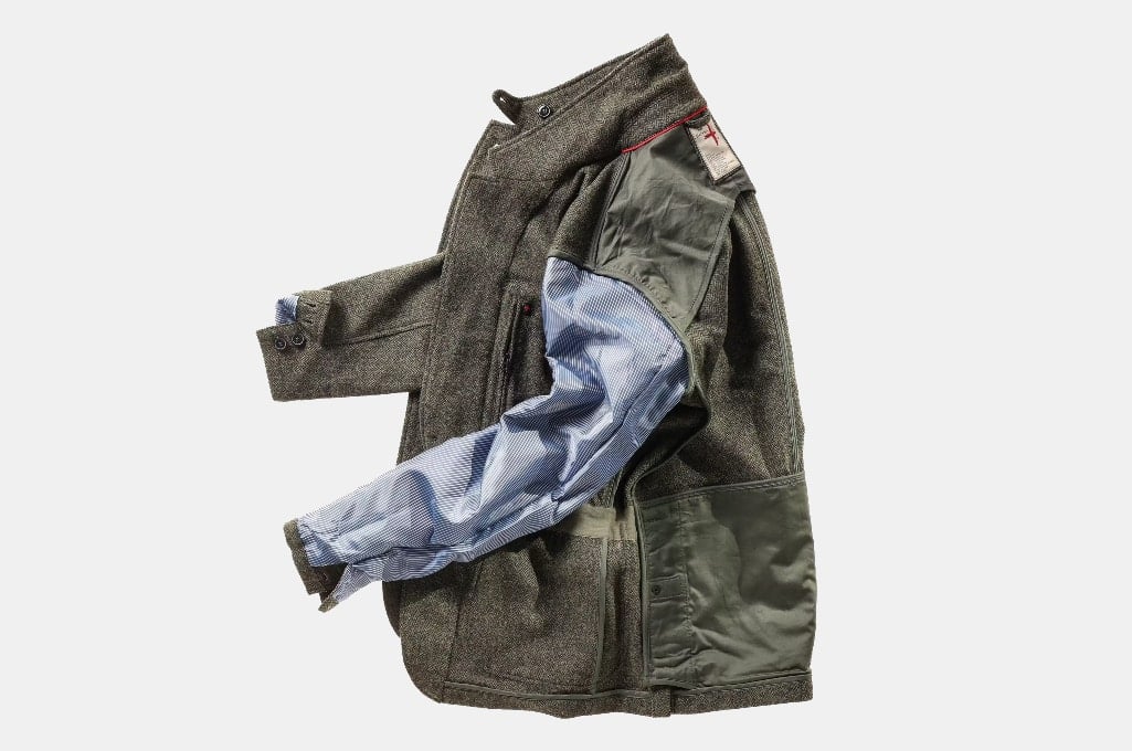 Relwen Heritage Trap Blazer Inside Out Sleeves