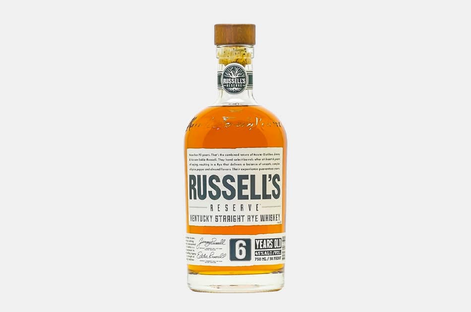 Russell's Reserve 6 Year Old Rye Whiskey