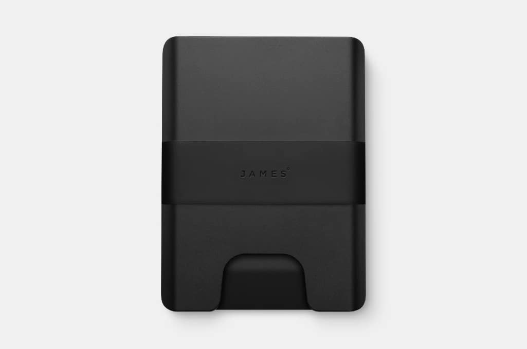 The James Brand Lowe Wallet Black