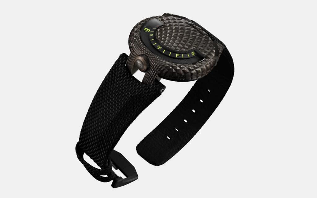 URWERK UR-101 T-Rex Watch Side View