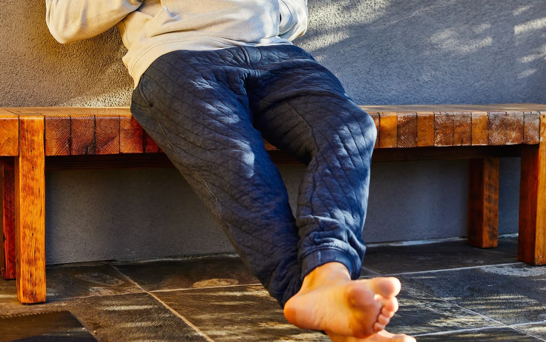 Wellen Quilted Sweatpants