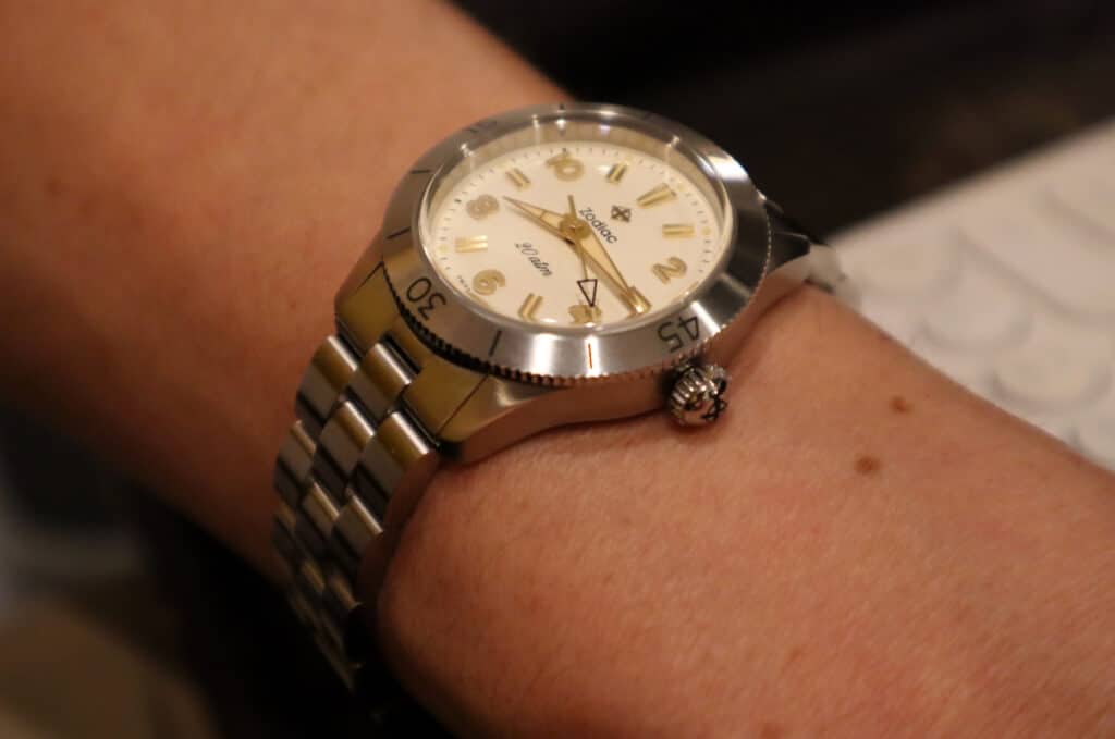 Hands-On: Zodiac x Craft + Tailored Ref. 691 Reissue On Wrist